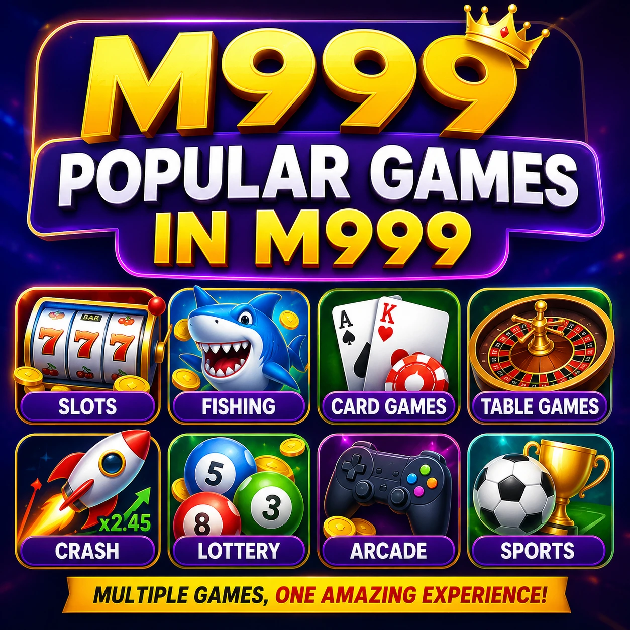 Popular Games in M999